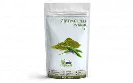 Holy Natural Green Chilli Powder   Pack  400 grams